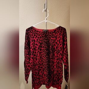 Brand new INC red sweater